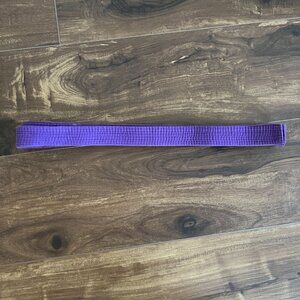 Vintage martial art karate taekwondo judo Jiu Jitsu training purple belt